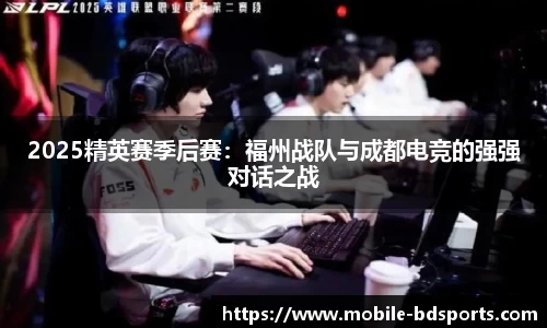 2025精英赛季后赛：福州战队与成都电竞的强强对话之战